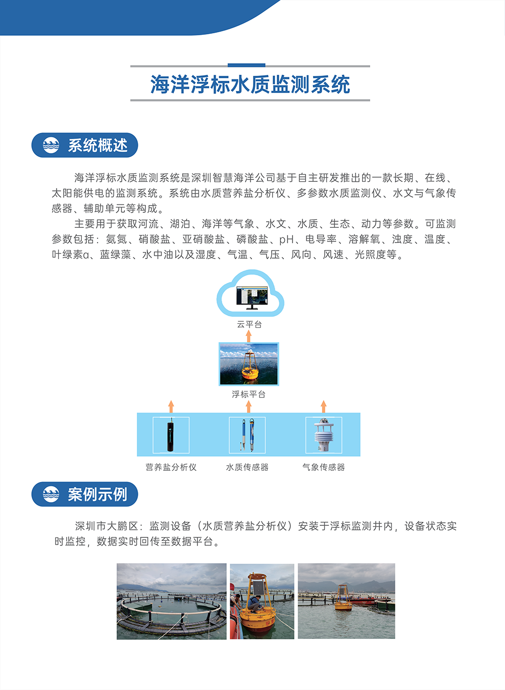 海洋浮标水质监测系统(图1)